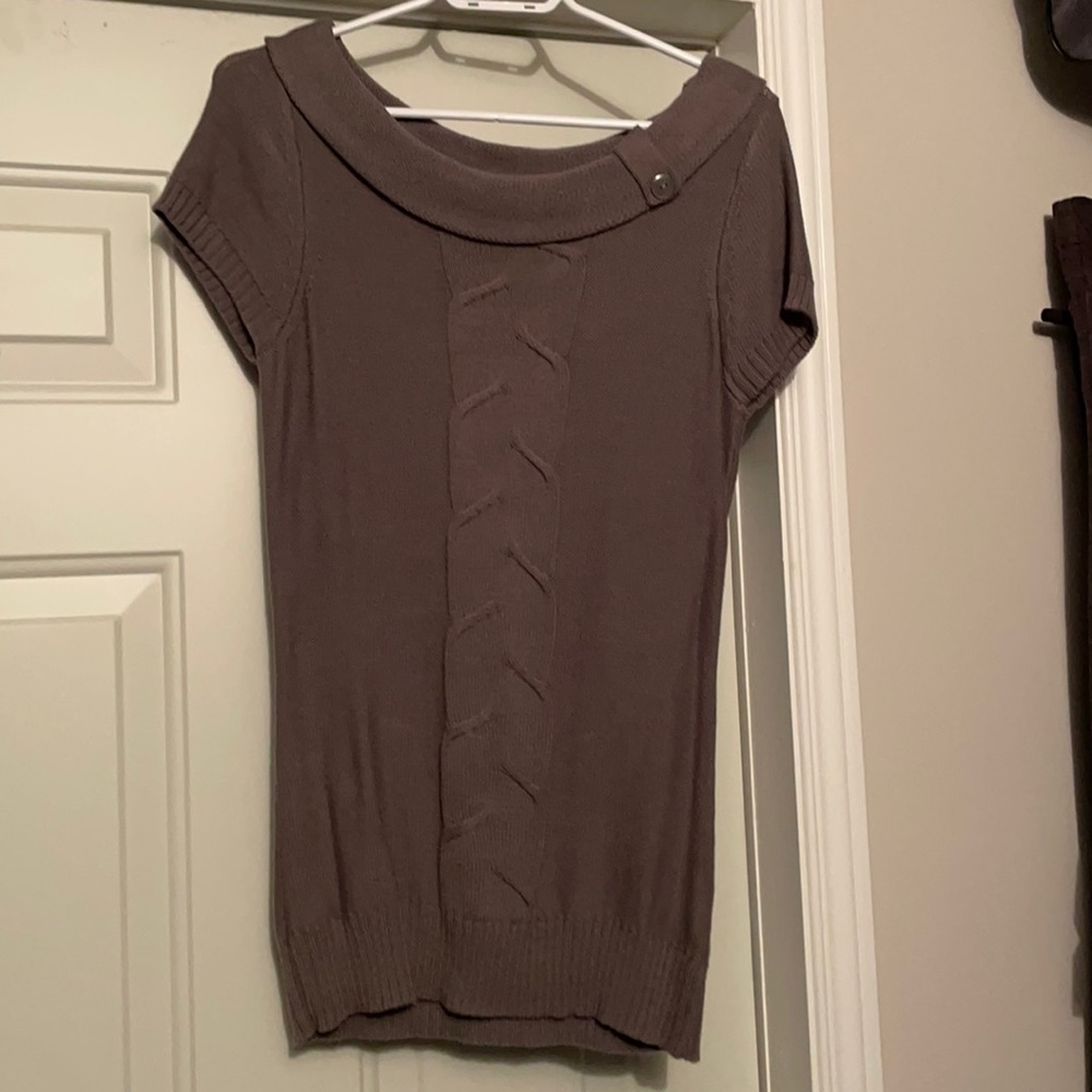 👚RW&CO short sleeve light sweater tunic